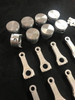 1/4 Scale V8 Pistons/Rings/Conrods/Pins (8) Set