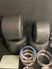 1/4 Scale Cobra Halibrand Wheel & Tire Set Chrome/Chrome (4)