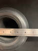 1/4 Scale Wheel & Tire Set 12 Spoke Black/Chrome (4)