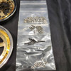 1/4 Scale Wheel & Tire Set 5 Spoke Gold / Chrome (4)