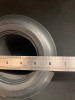 1/4 Scale Wheel & Tire Set 12 Spoke Chrome/Chrome (4)