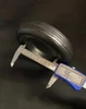 1/4 Scale Wheel & Tire Set Multi Spoke Chrome / Chrome (4)