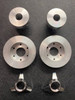 1/4 Scale Rear Disc Wheel Drum Knock Offs (2)