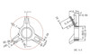 1/4 Scale Knock Off Wheel nuts (2)