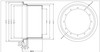 1/4 Scale Medium Chrome Wheel Half (1)