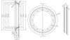 1/4 Scale Thin Chrome Wheel Half (1)