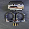 1/4 Scale Chrome Fuel Tank with Brackets