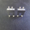 Servo Mounts with Hardware Chrome (2)