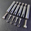 Test Stand Chrome Mounting Legs and Hardware Set