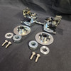 1/4 Scale Axle Carriers With Brackets, Calipers, Brake Discs, Collars & Hardware