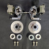 1/4 Scale Axle Carriers With Brackets, Calipers, Brake Discs, Collars & Hardware