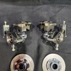 1/4 Scale Axle Carriers With Brackets, Calipers, Brake Discs, Collars & Hardware