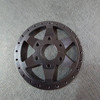 1/4 Scale 6 spoke Wheel Centre Black (1)