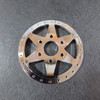 1/4 Scale 6 spoke Wheel Centre Chrome (1)