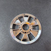 1/4 Scale AC Cobra Halibrand Wheel centre Chrome (1)