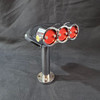 1/4 Scale V8 Aluminium Triple Injector Hat Chrome