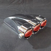1/4 Scale V8 Aluminium Triple Injector Hat Chrome