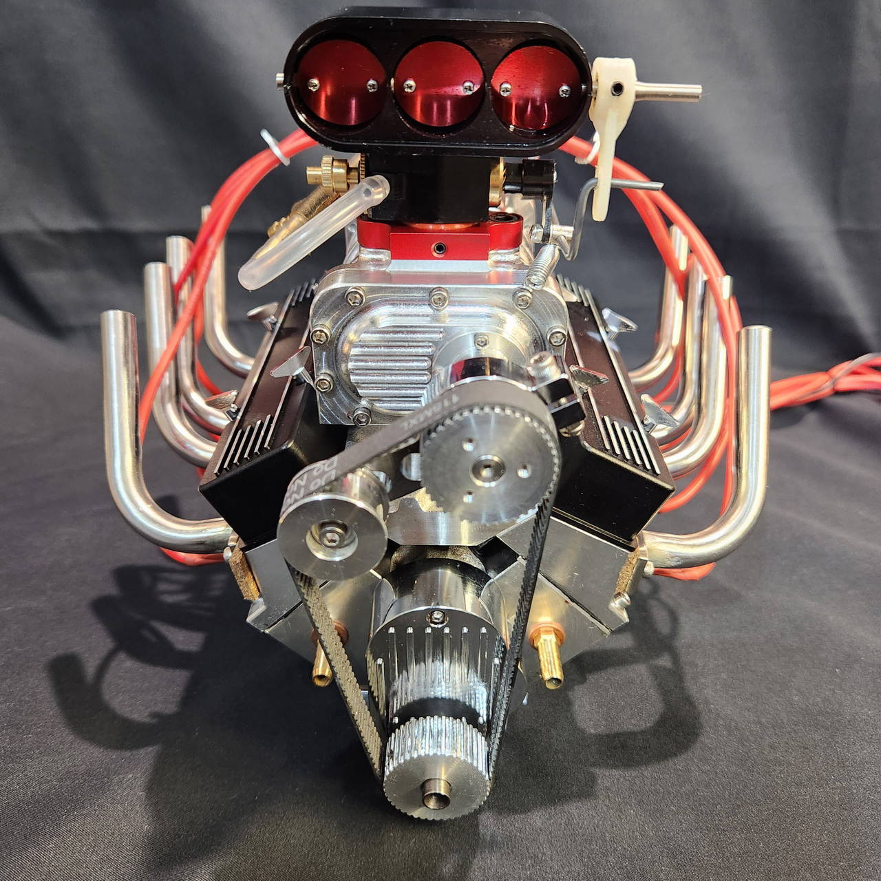 1/4 Scale V8 Assembled Engine with Supercharger