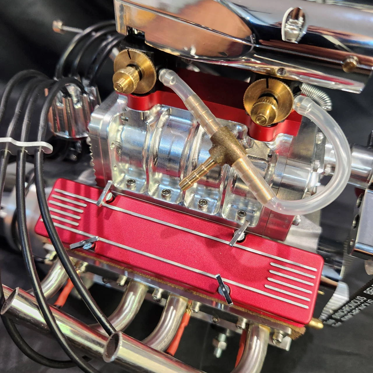 1/4 Scale V8 Assembled Engine with Supercharger
