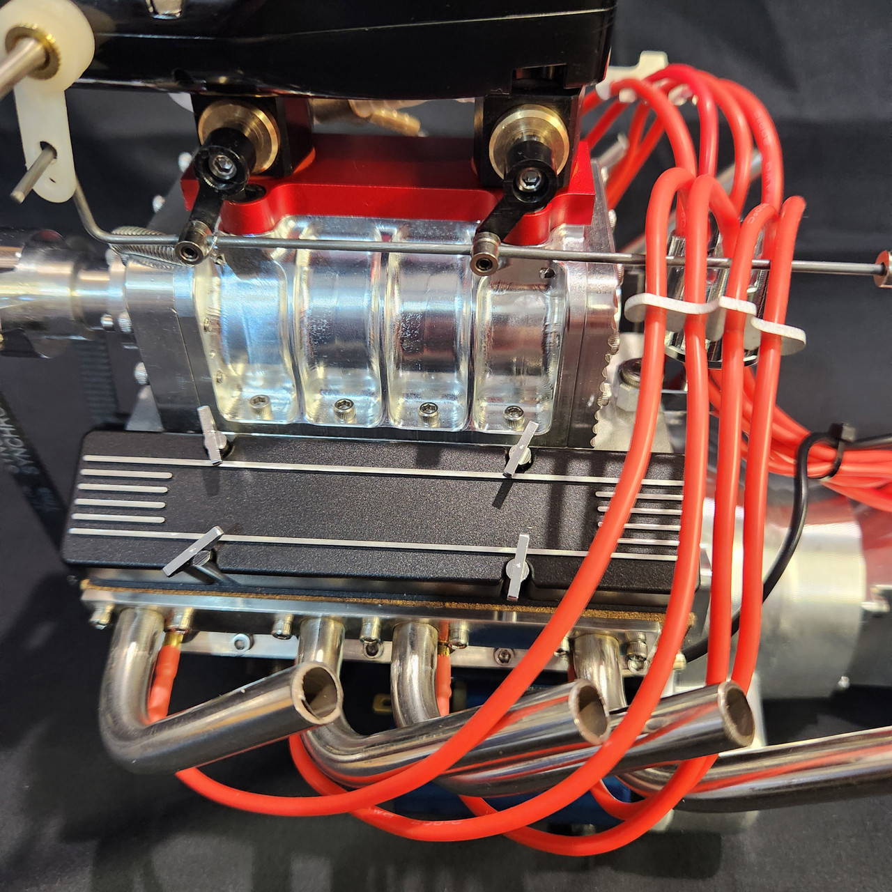 1/4 Scale V8 Assembled Engine with Supercharger