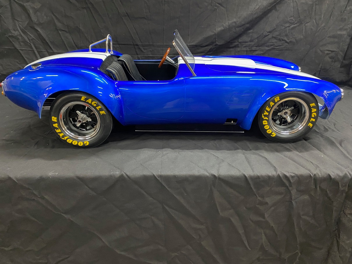 1/4 Scale AC Cobra Rolling Chassis with Painted Body (NO ENGINE)