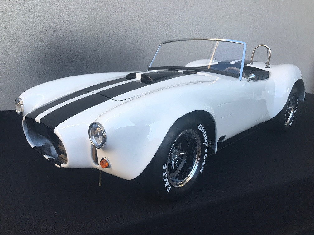 1/4 Scale AC Cobra Rolling Chassis with Painted Body (NO ENGINE)