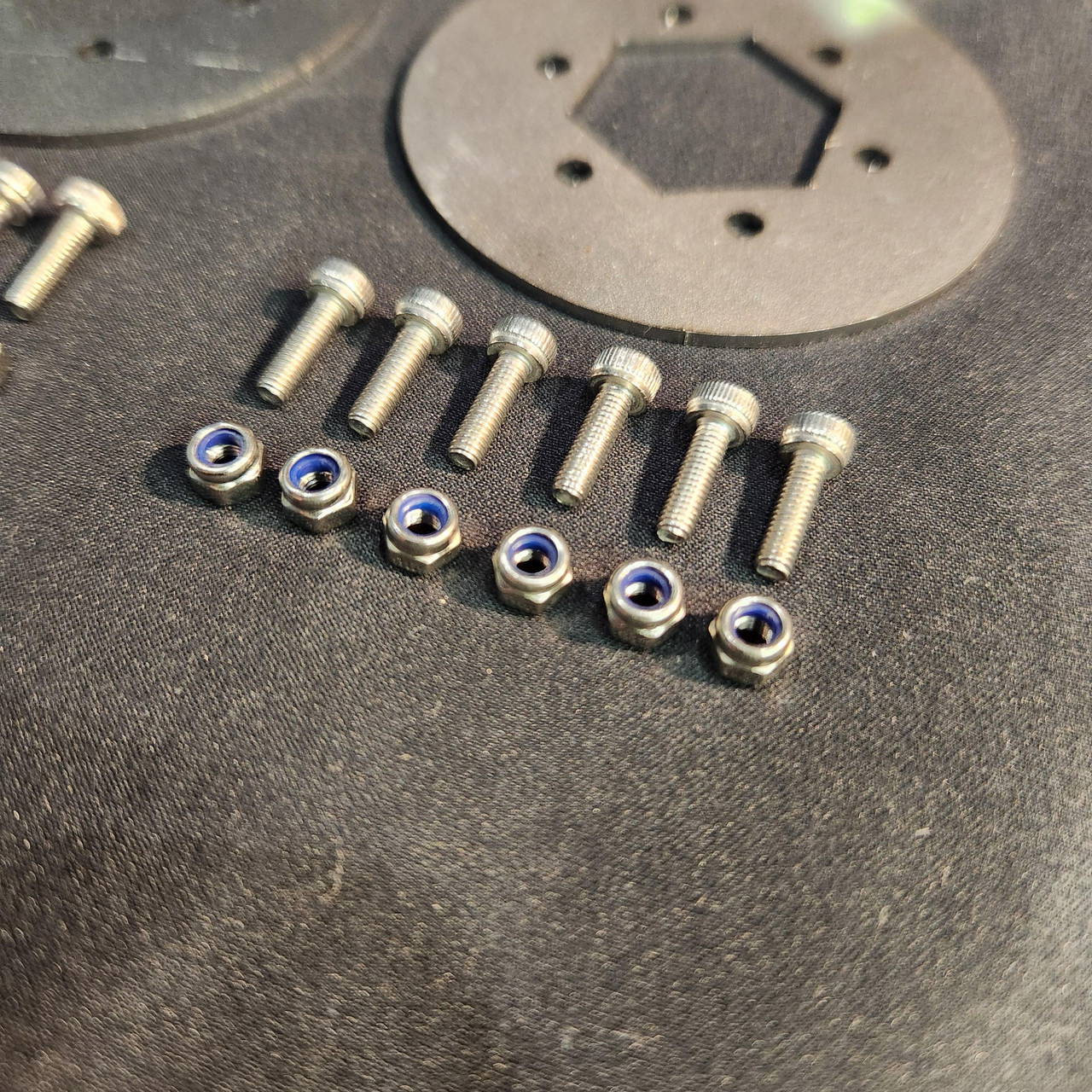 1/4 Scale 1/2" Brake Adaptors with Brake Discs & Hardware
