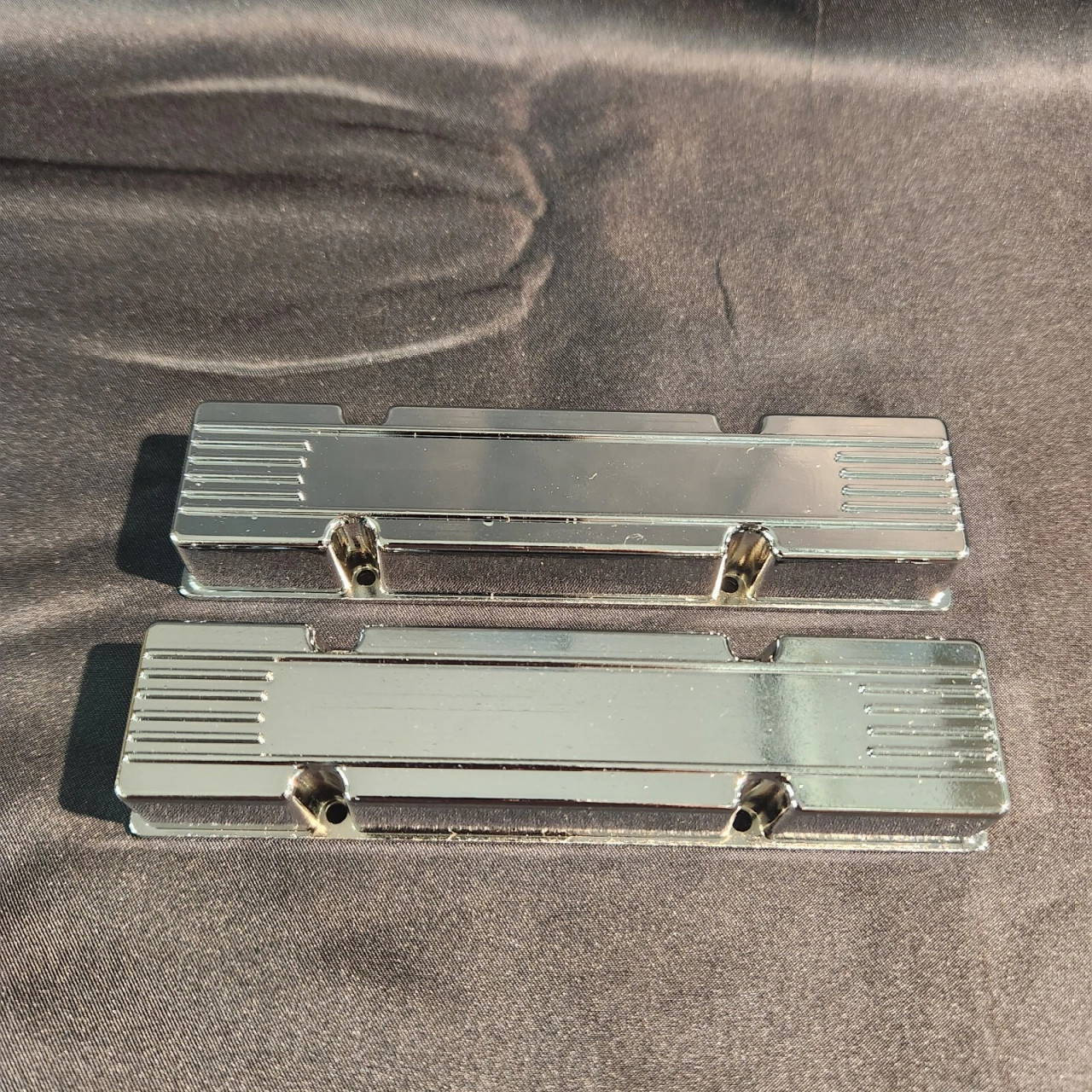 1/4 Scale Chrome Valve Covers Suit Conley V8 (2)