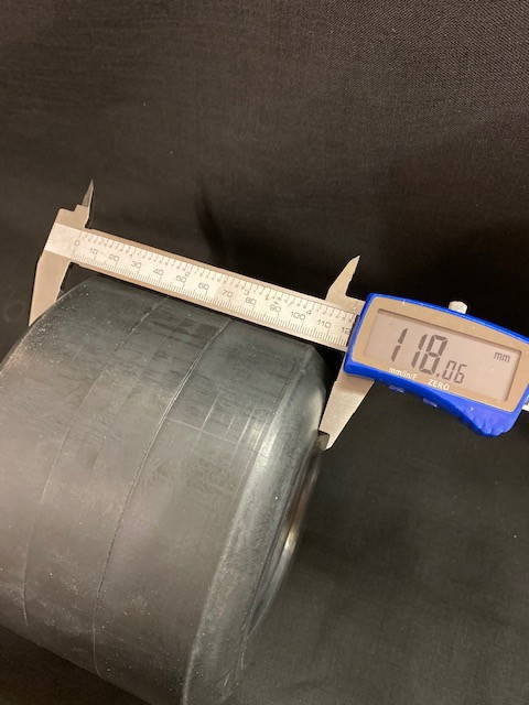 1/4 Scale 4 1/2” Wide Tires (4" Inner) With Inserts (2)