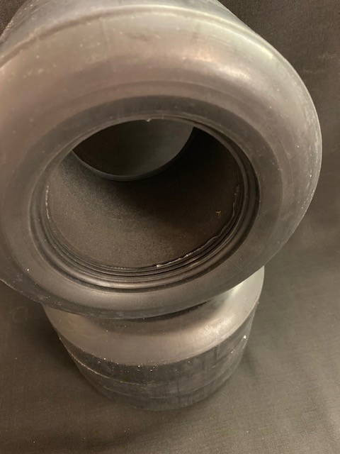 1/4 Scale 4 1/2” Wide Tires (4" Inner) With Inserts (2)
