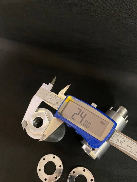 1/4 Scale Rear Extended Wheel Knock Offs (2)