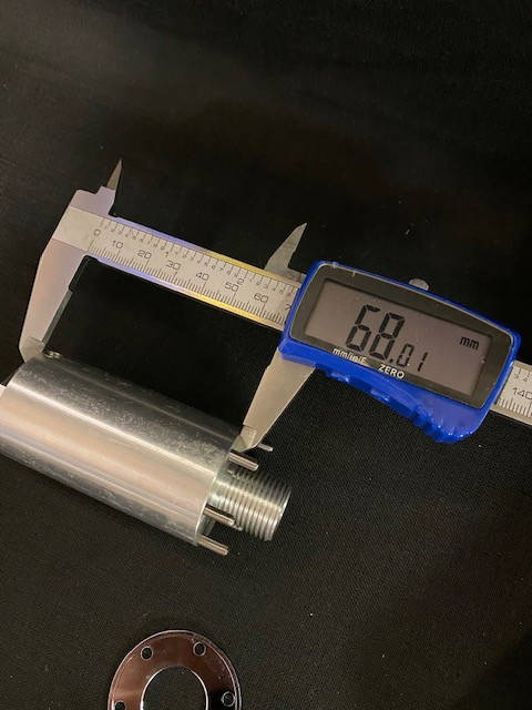 1/4 Scale Rear Extended Wheel Knock Offs (2)