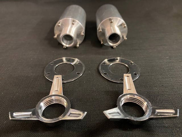 1/4 Scale Rear Extended Wheel Knock Offs (2)