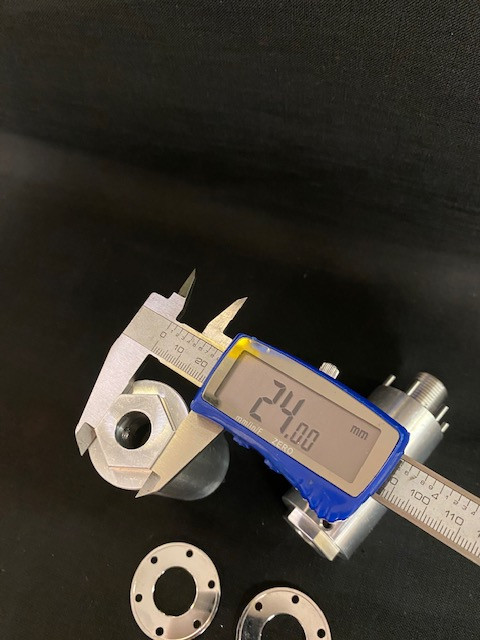 1/4 Scale Rear Extended Wheel Knock Offs (2)