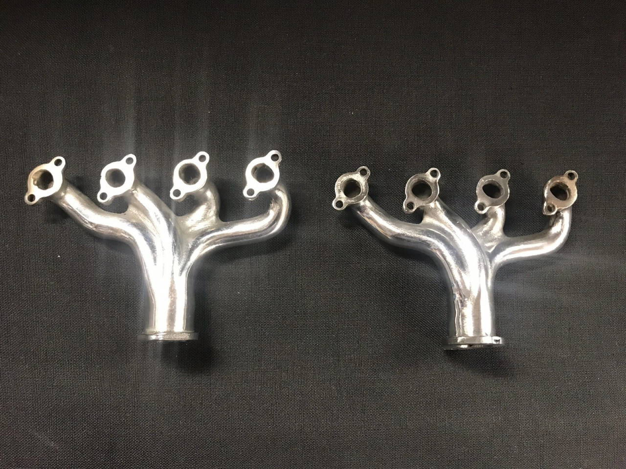 Conley Stinger 609 V8 Polished 4 Claw Exhaust Set