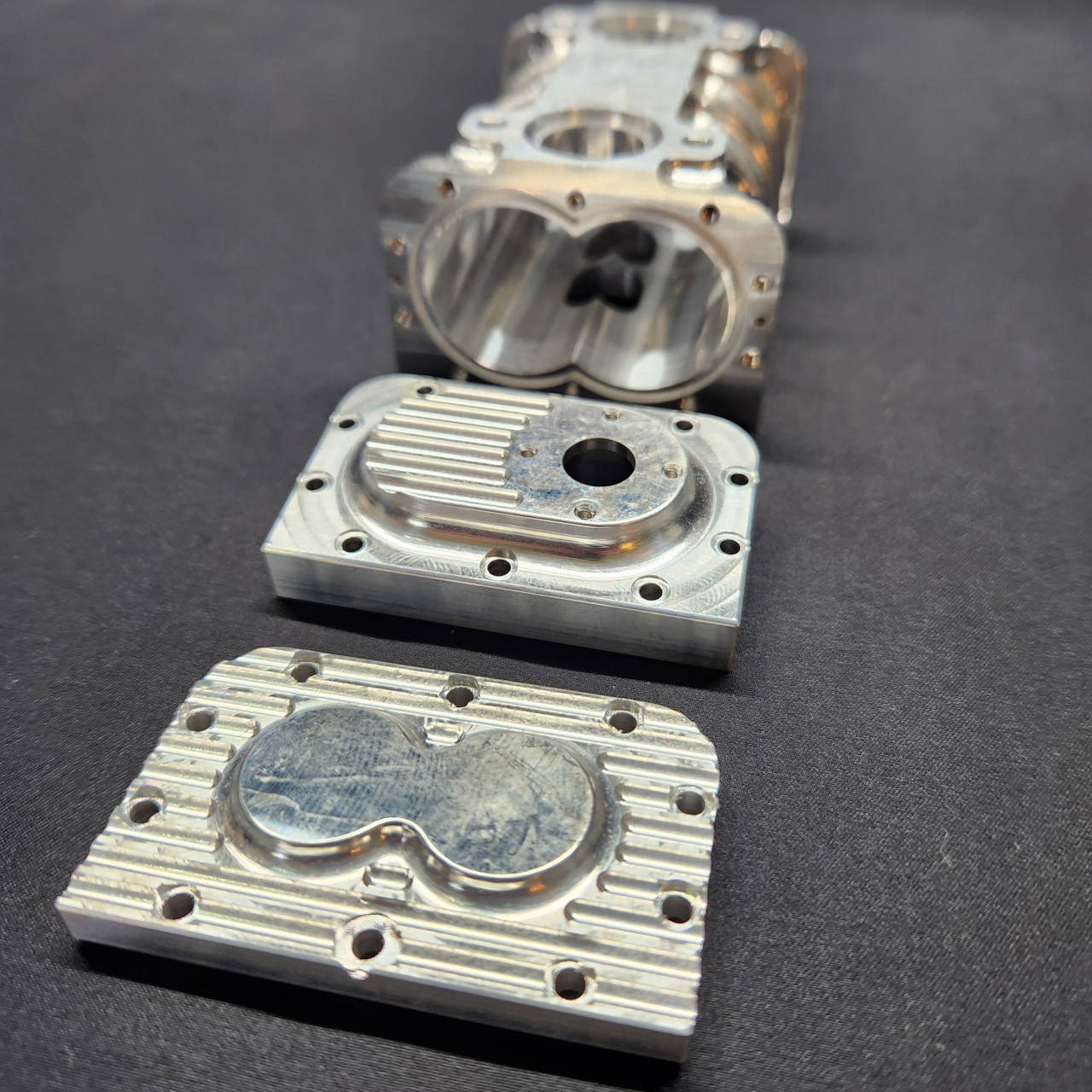 1/4 Scale V8 Billet Supercharger Body Set