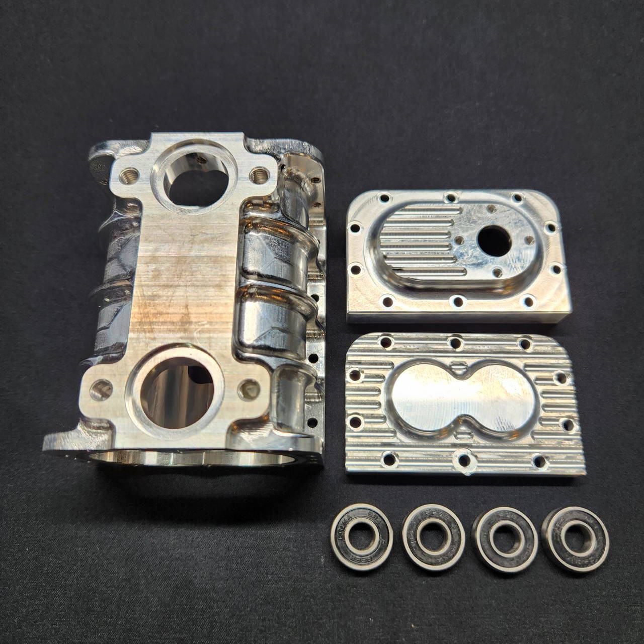1/4 Scale V8 Billet Supercharger Body Set