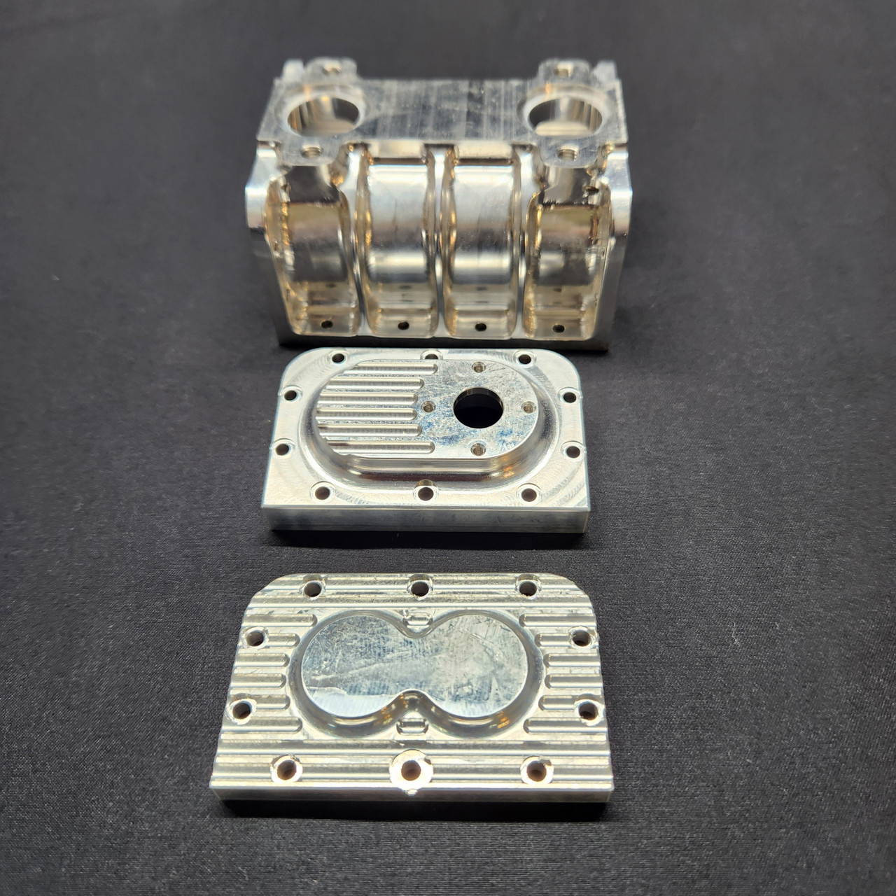 1/4 Scale V8 Billet Supercharger Body Set