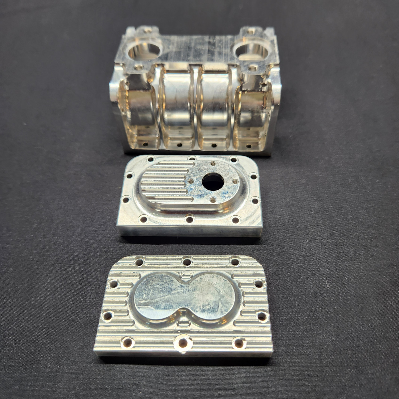 1/4 Scale V8 Billet Supercharger Body Set