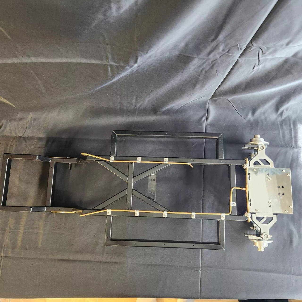 1/4 Scale AC Cobra Chassis with Conley V8 Mounts, Arms, Fuel and Brake lines