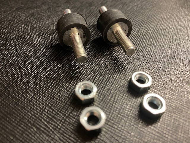 1/4 Scale V8 Engine Mounts with Nuts