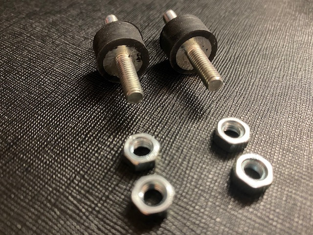 1/4 Scale V8 Engine Mounts with Nuts