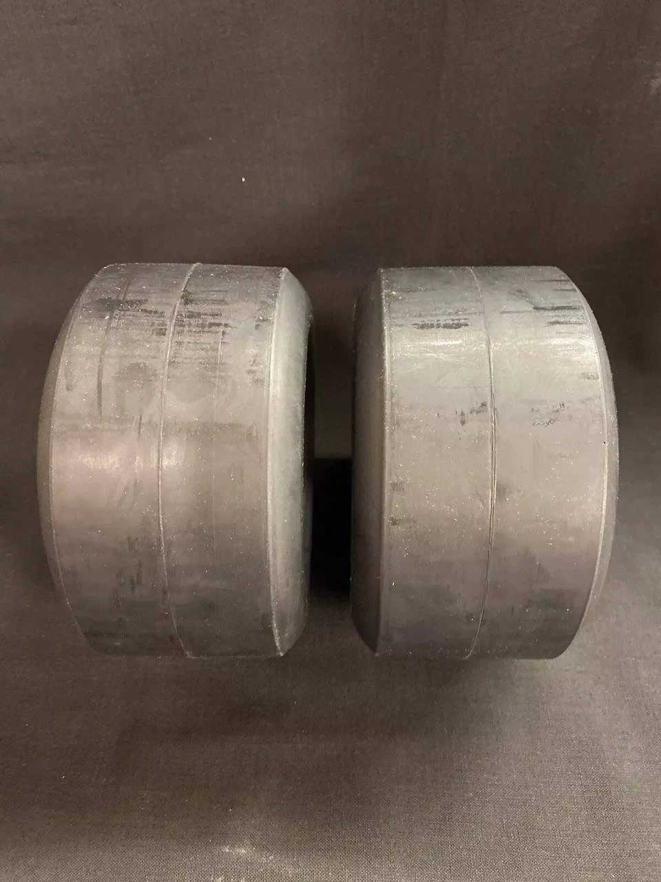 1/4 Scale Wheel & Tire Set Multi Spoke Chrome / Chrome (4)