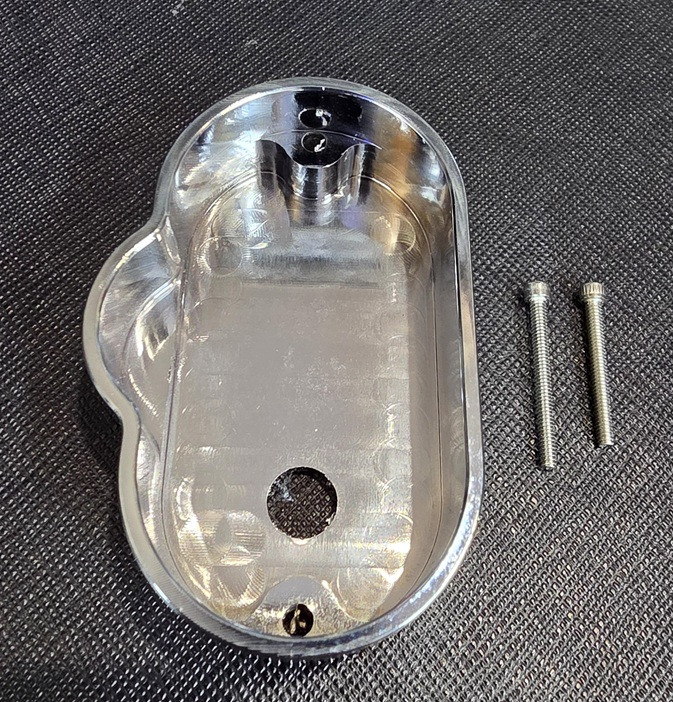 1/4 Scale V8 Timing Cover Chrome