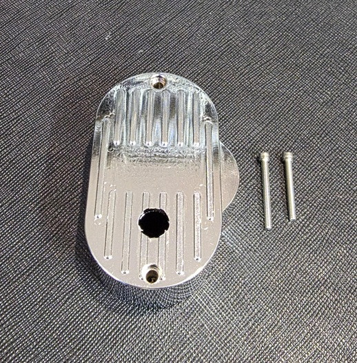 1/4 Scale V8 Timing Cover Chrome