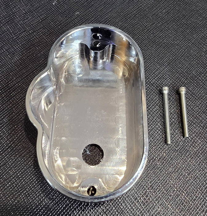 1/4 Scale V8 Timing Cover Chrome