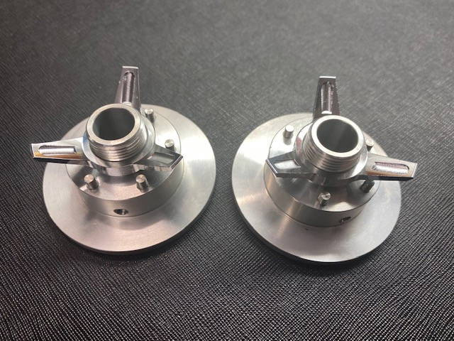 1/4 Scale Rear Disc Wheel Drum Knock Offs (2)