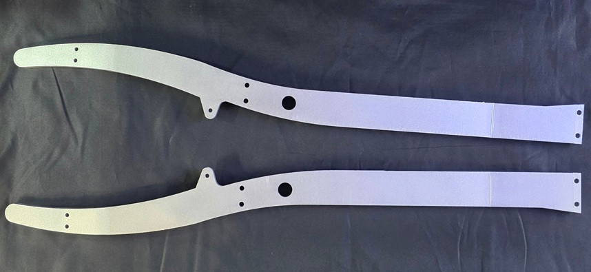 1/4 Scale 1934 Ford Chassis Rails L & R