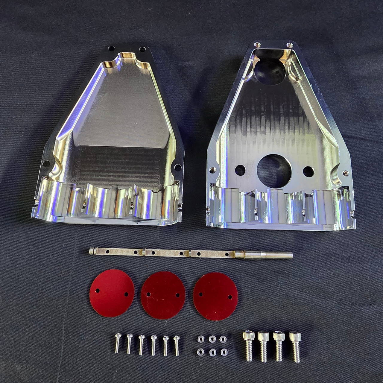 1/4 Scale Supercharger Scoop Set (Chrome)