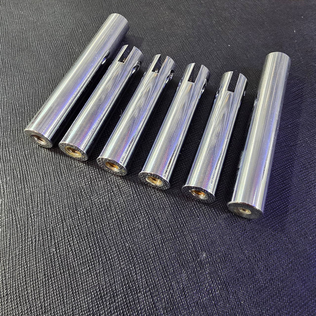 Test Stand Chrome Mounting Legs and Hardware Set